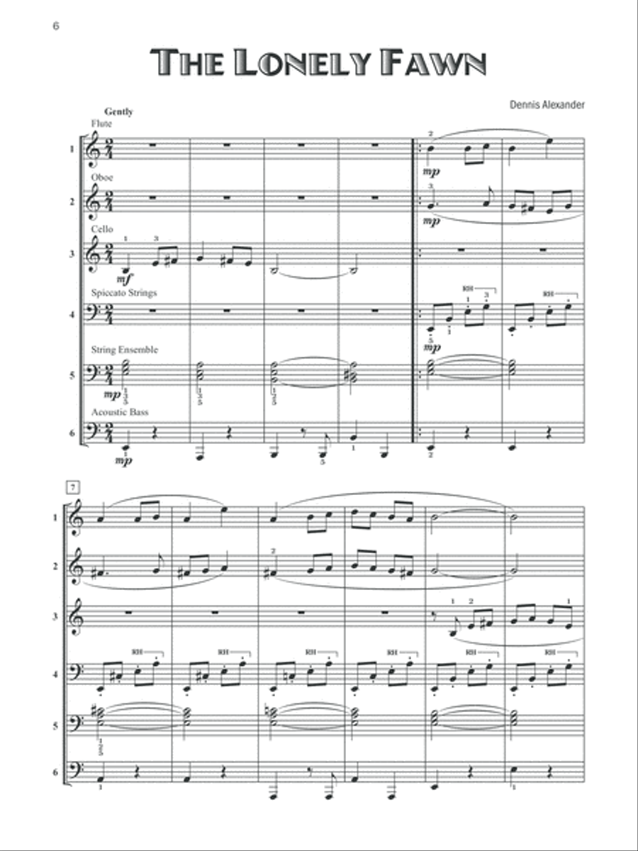 Five-Star Ensembles Five-Star Ensembles Easy Piano scores gallery preview page 4