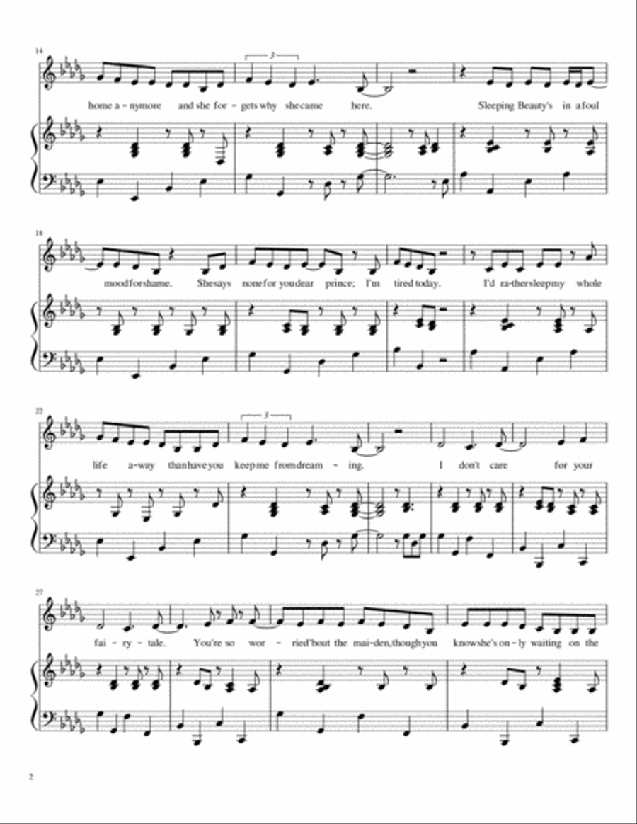 Fairytale Voice scores gallery preview page 2