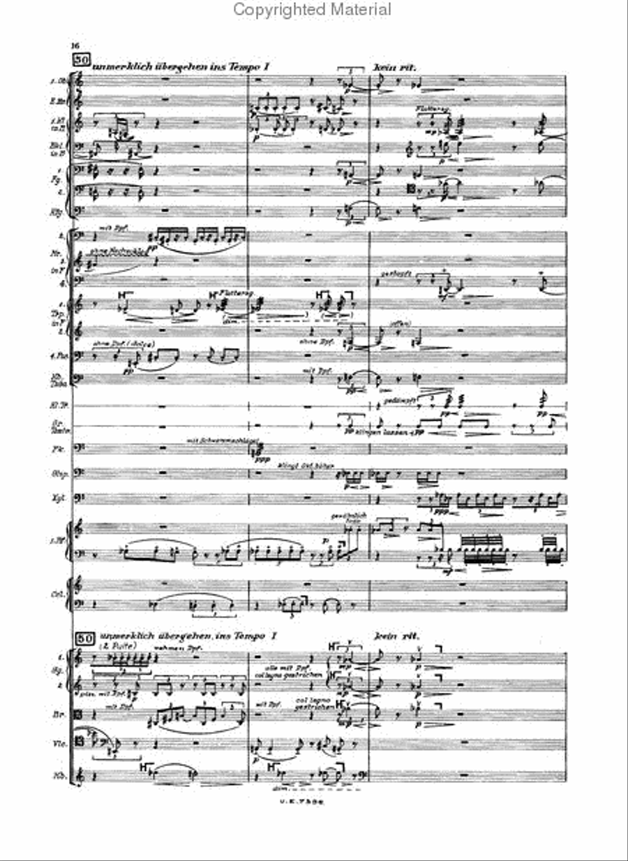 Three Pieces for Orchestra, Op. 6 Orchestra scores gallery preview page 3