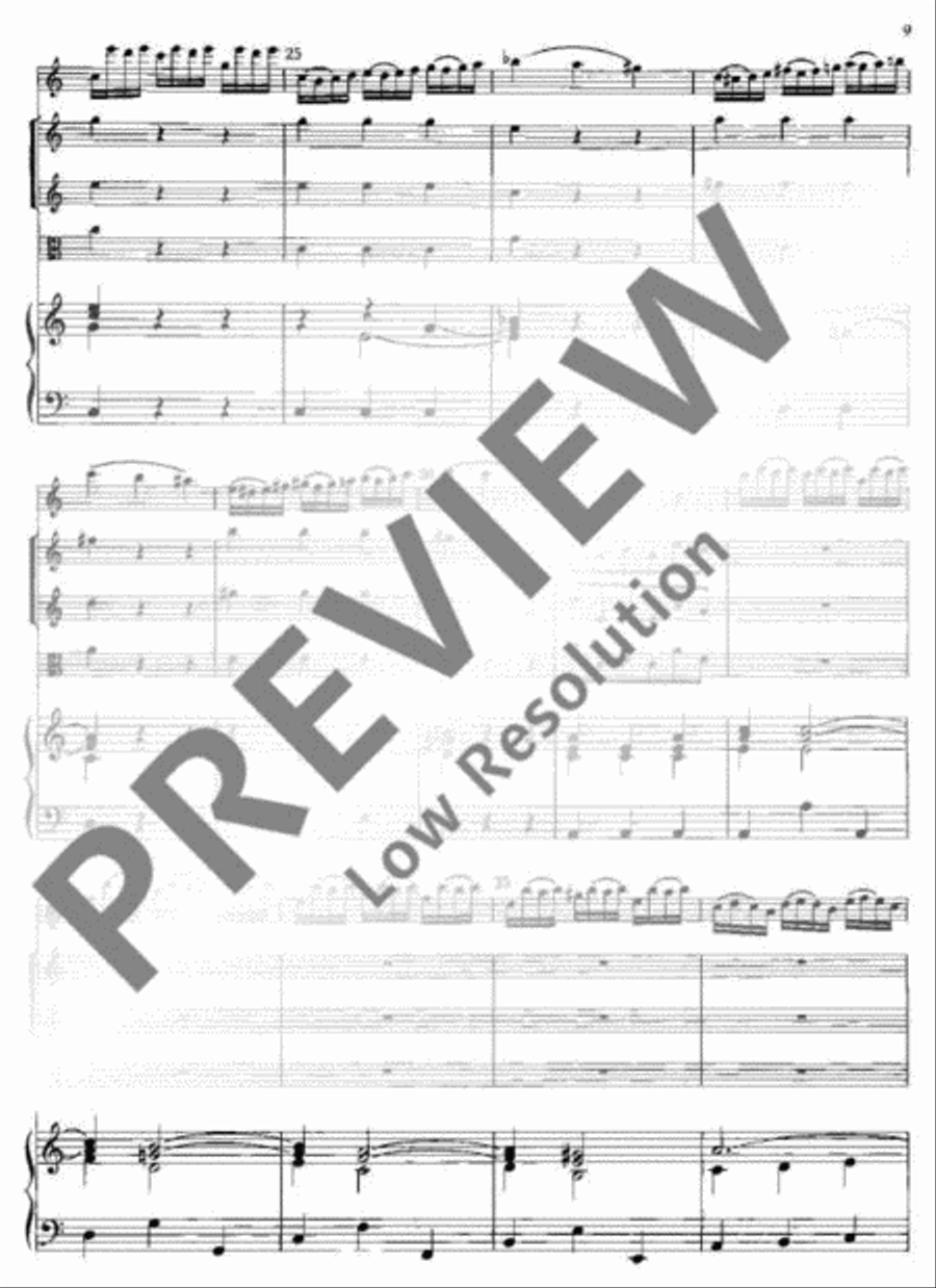 Concerto C Major Piccolo scores gallery preview page 10