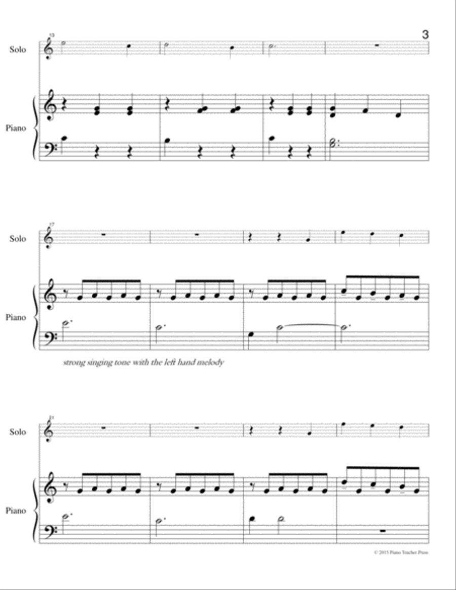 Good night Ladies Chamber Orchestra scores gallery preview page 3