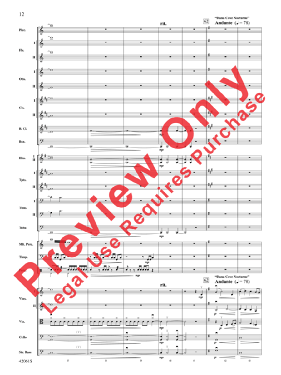 South County Sketches Full Orchestra scores gallery preview page 13