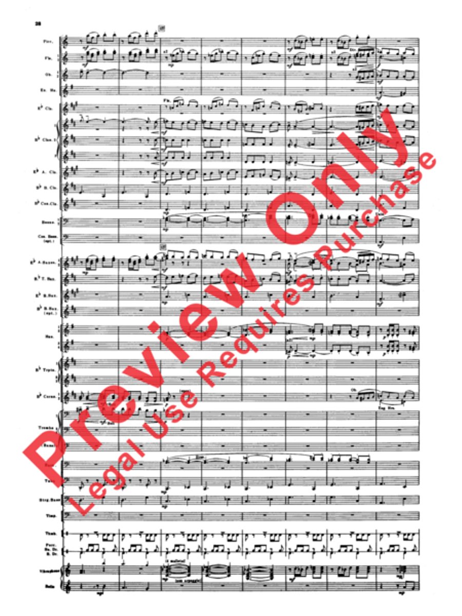 Armenian Dances, Part 1 Armenian Dances, Part 1 Concert Band scores gallery preview page 29