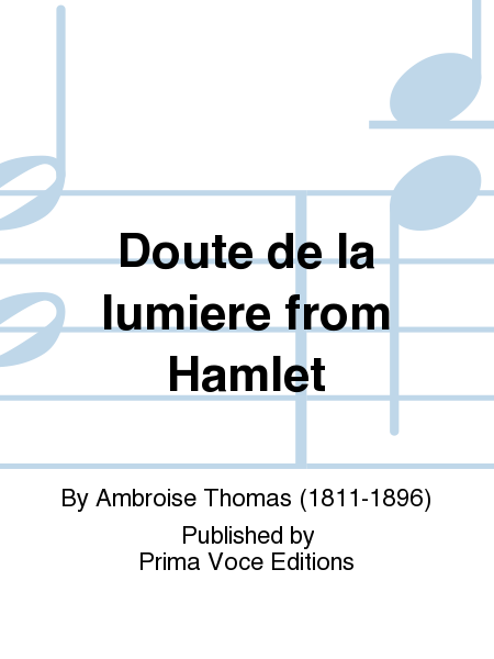 Doute de la lumiere from Hamlet