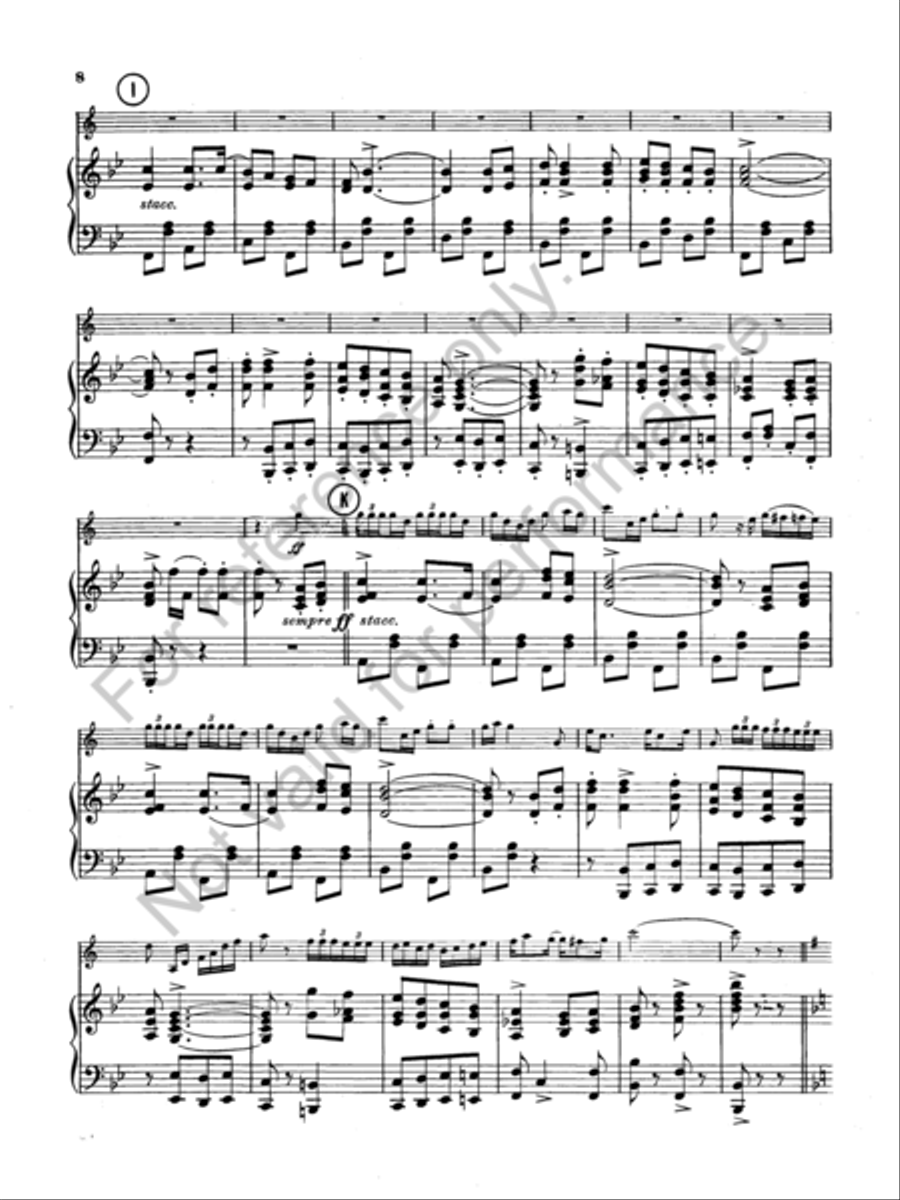 Land of the Free Land of the Free Concert Band scores gallery preview page 8