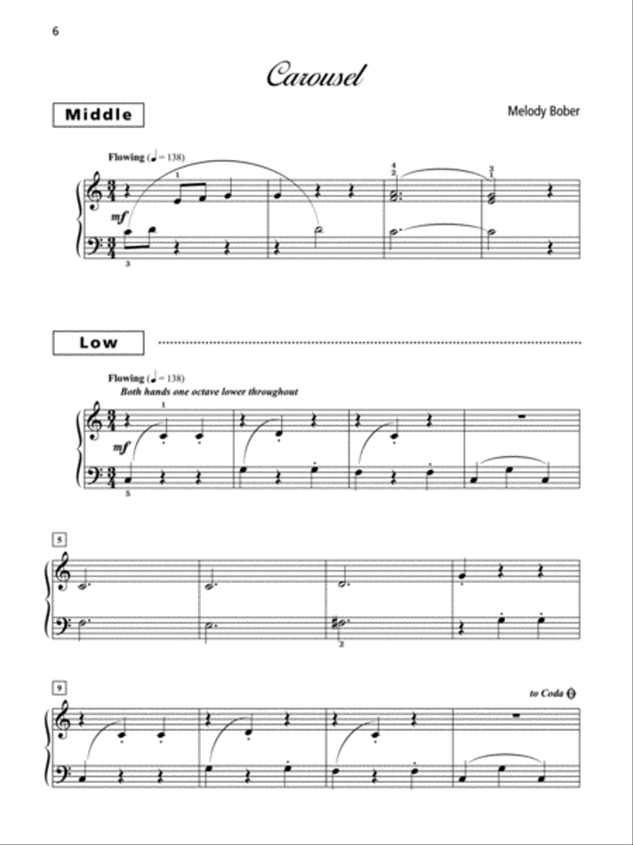 Grand Trios for Piano, Book 3 Small Ensemble scores gallery preview page 2