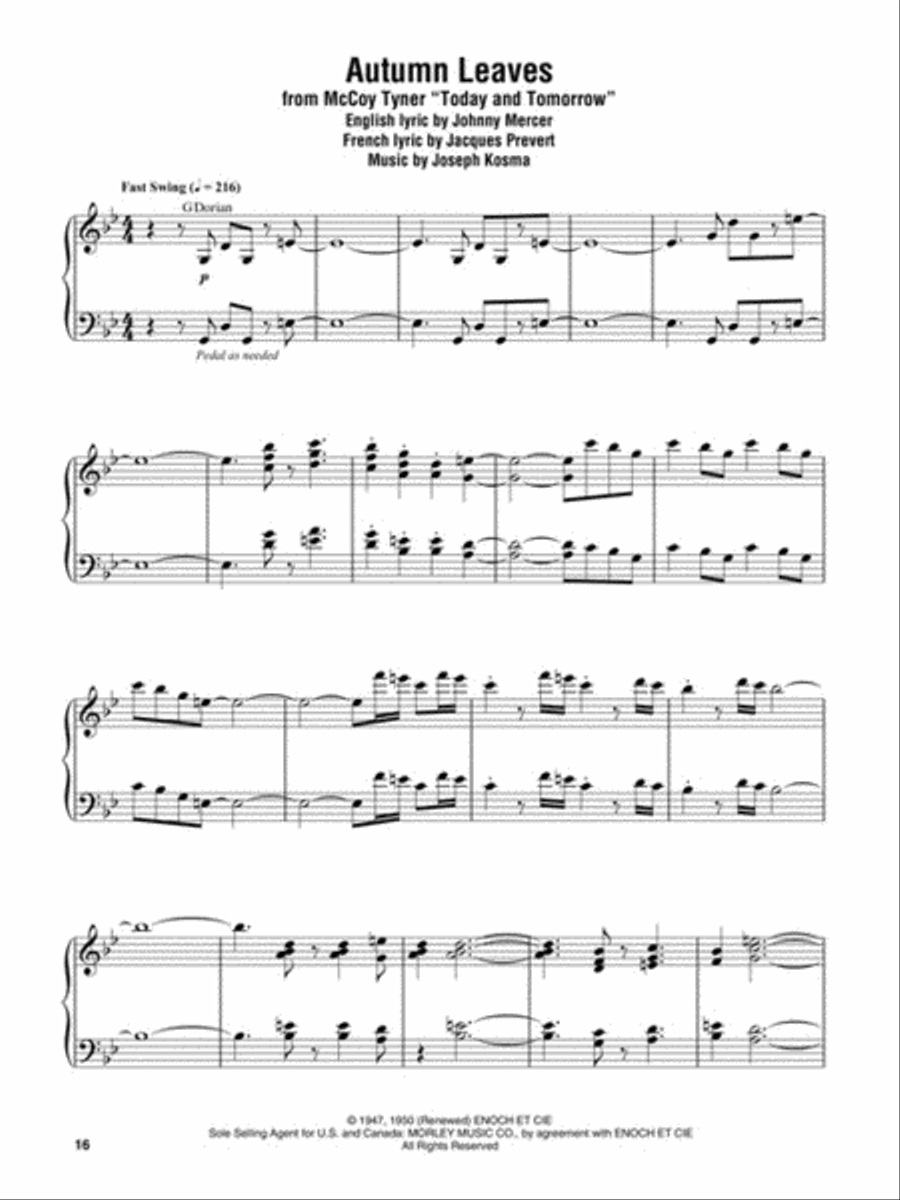 Bebop Piano Legends Bebop Piano Legends Piano scores gallery preview page 5