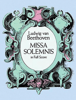 Book cover for Missa Solemnis in Full Score