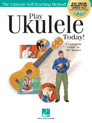 Book cover for Play Ukulele Today! All-in-One Beginner's Pack