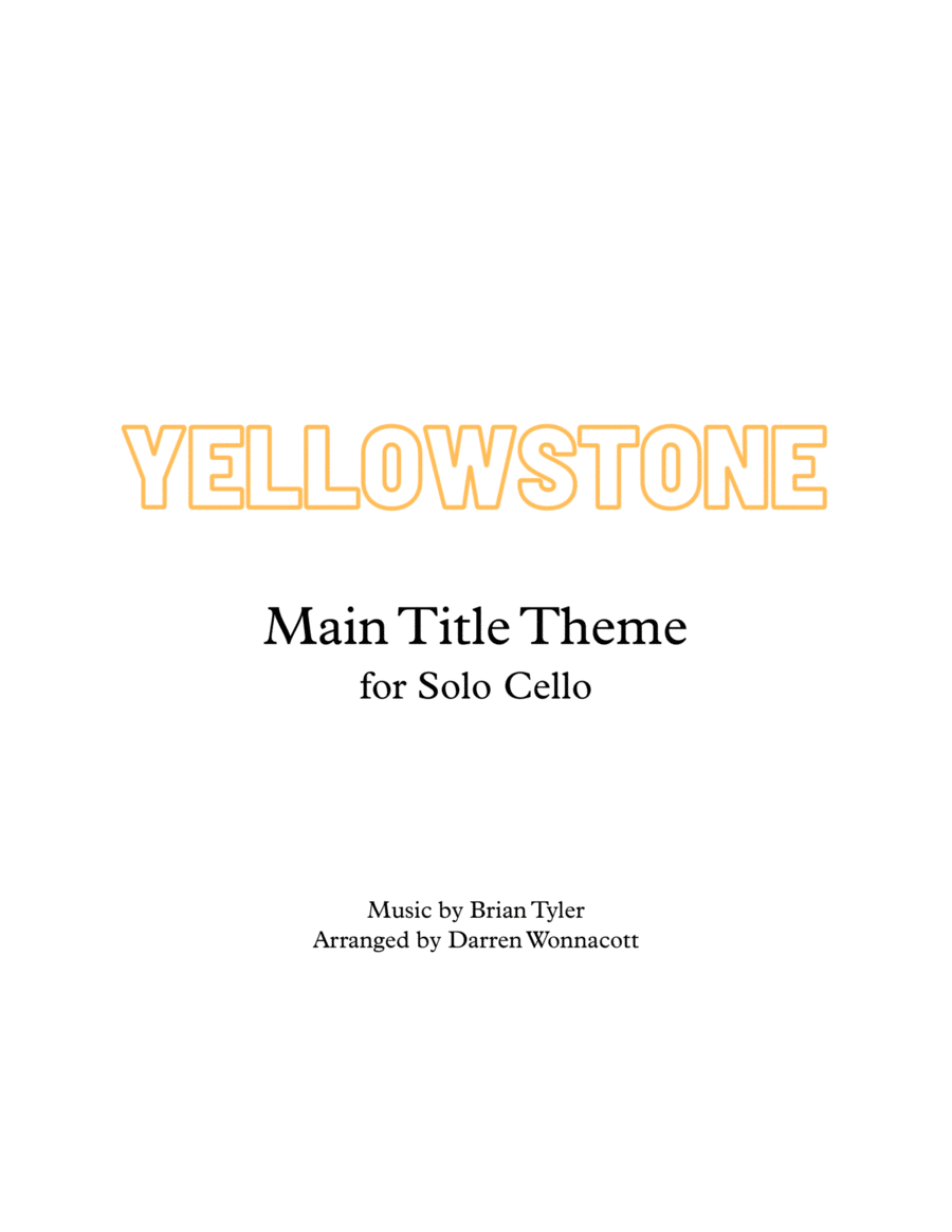 Yellowstone - Main Title Theme