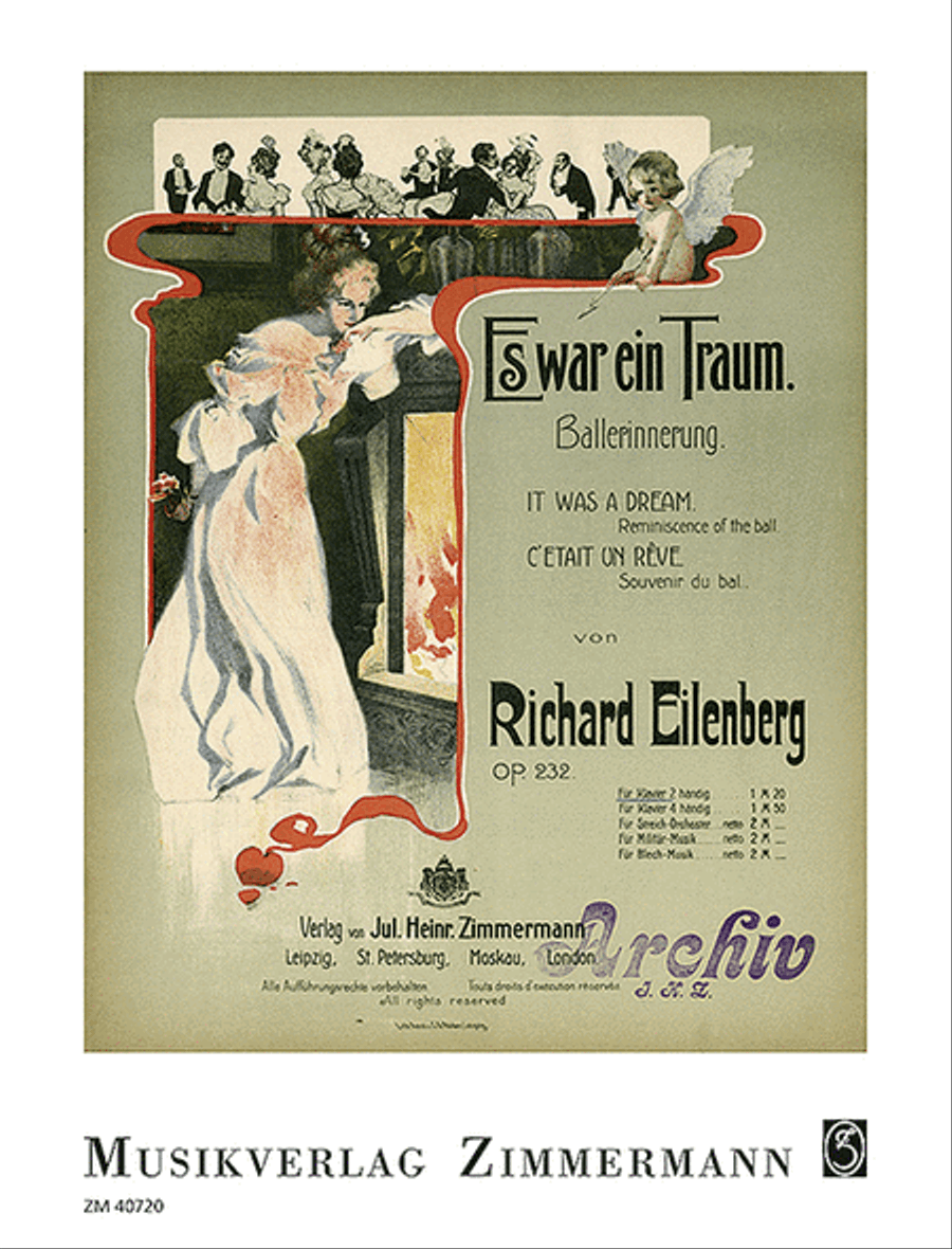 It was a dream Piano Solo scores gallery preview page 1