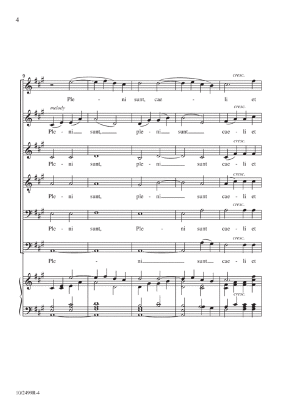 Sanctus Sanctus Divisi scores gallery preview page 4