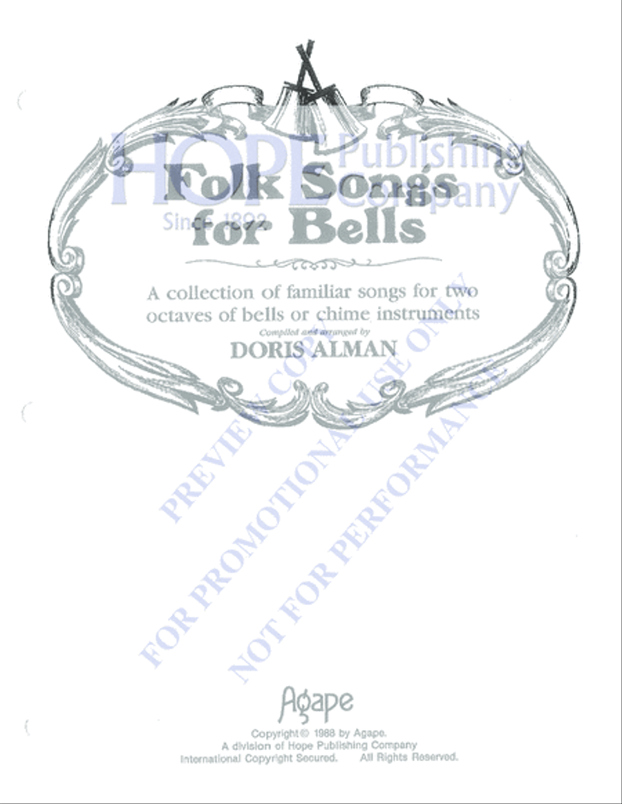 Folk Songs for Bells Folk Songs for Bells 2-Octaves scores gallery preview page 2