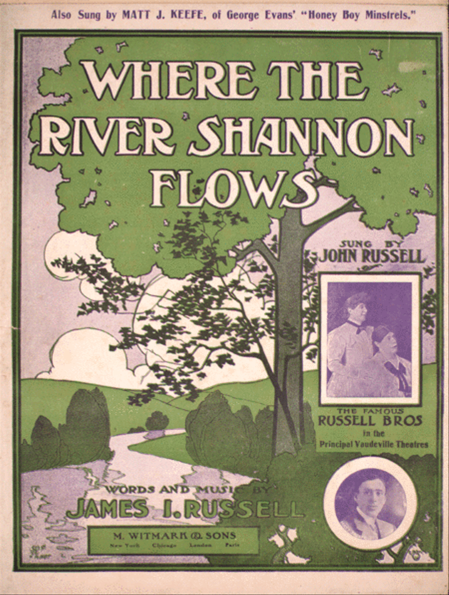 Where the River Shannon Flows Voice scores gallery preview page 1