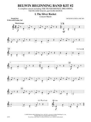 Belwin Beginning Band Kit #2: (wp) B-flat Tuba T.C.