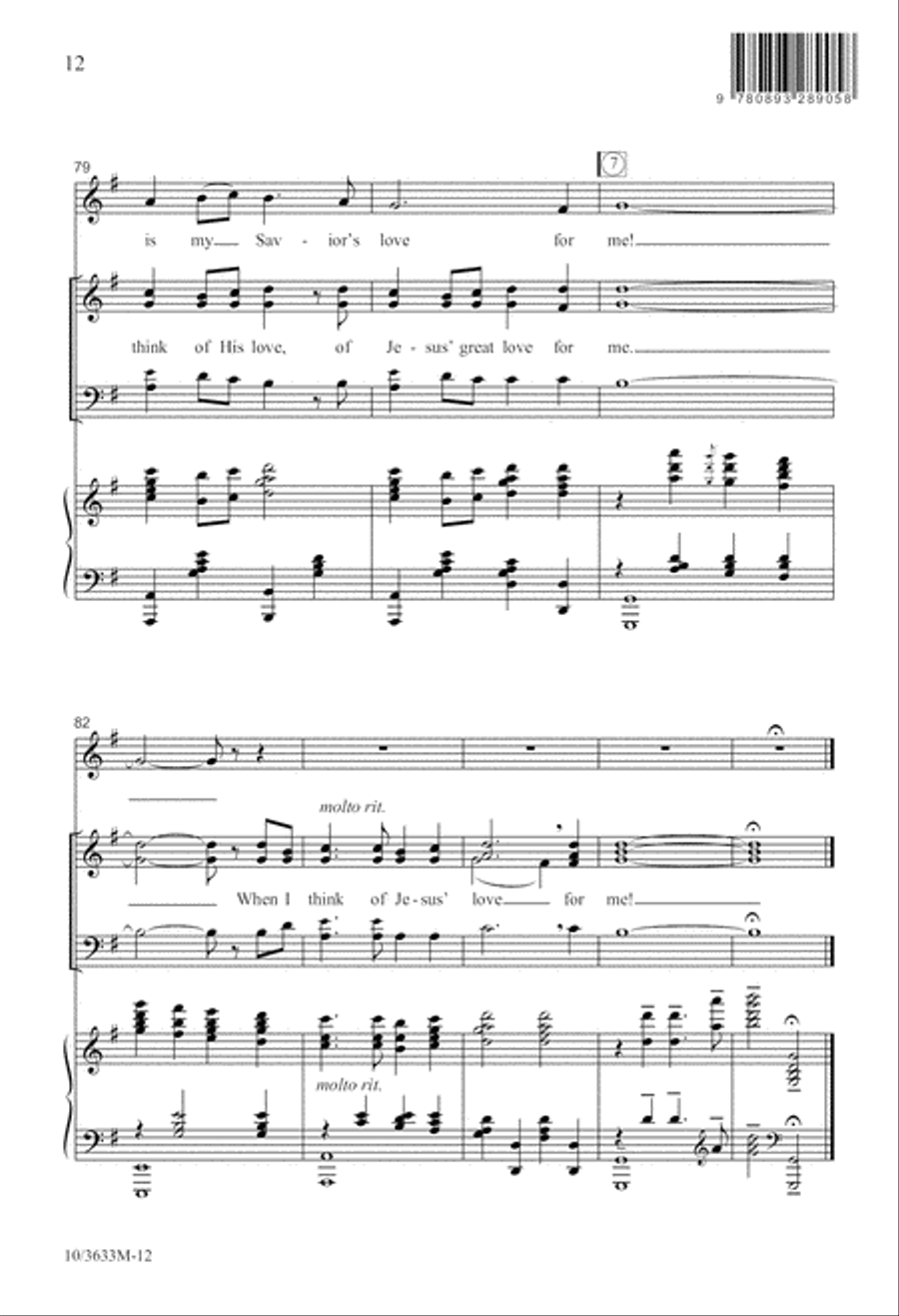 I Stand Amazed I Stand Amazed 3-Part scores gallery preview page 12