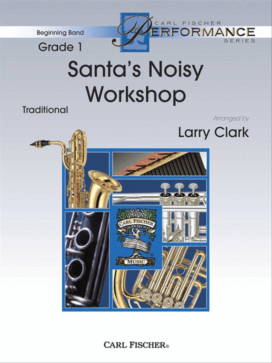 Santa's Noisy Workshop Concert Band scores gallery preview page 1