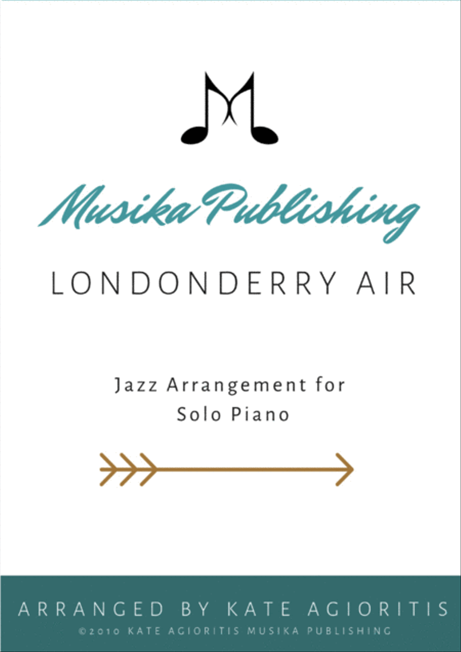 Londonderry Air (Danny Boy) - Jazz Arrangement for Solo Piano Piano Solo scores gallery preview page 1