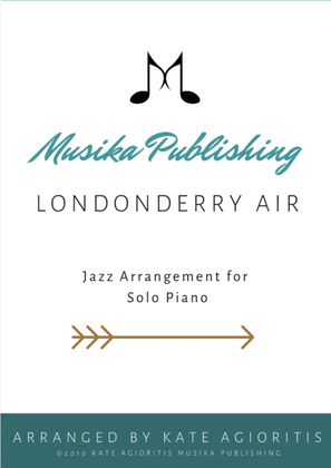 Londonderry Air (Danny Boy) - Jazz Arrangement for Solo Piano