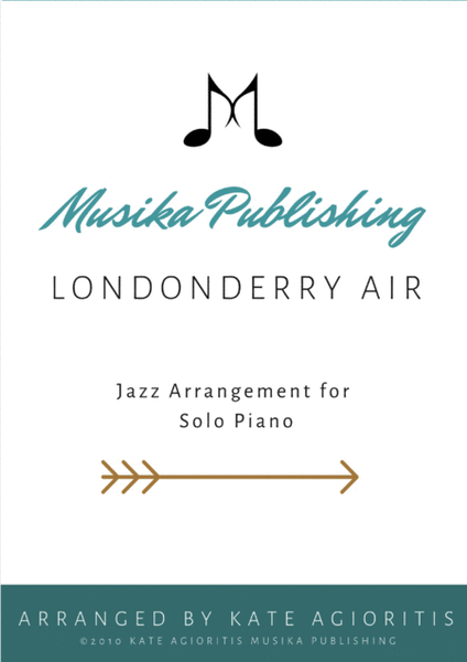 Londonderry Air (Danny Boy) - Jazz Arrangement for Solo Piano image number null