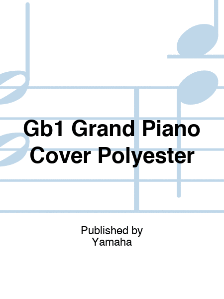 Gb1 Grand Piano Cover Polyester