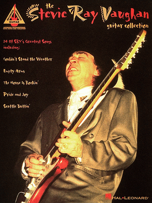 Book cover for The Stevie Ray Vaughan Guitar Collection
