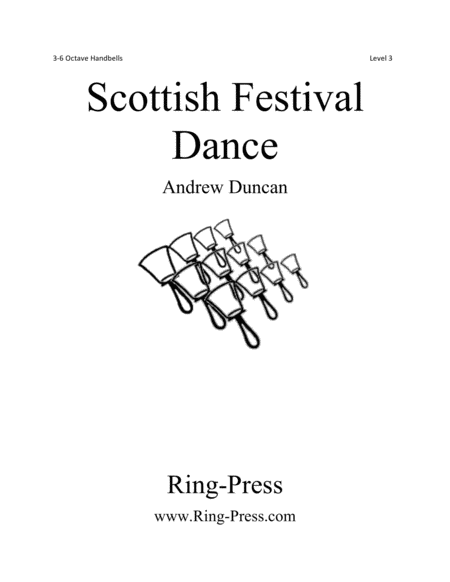 Scottish Festival Dance (3-6 Octaves Handbells, Level 3) image number null