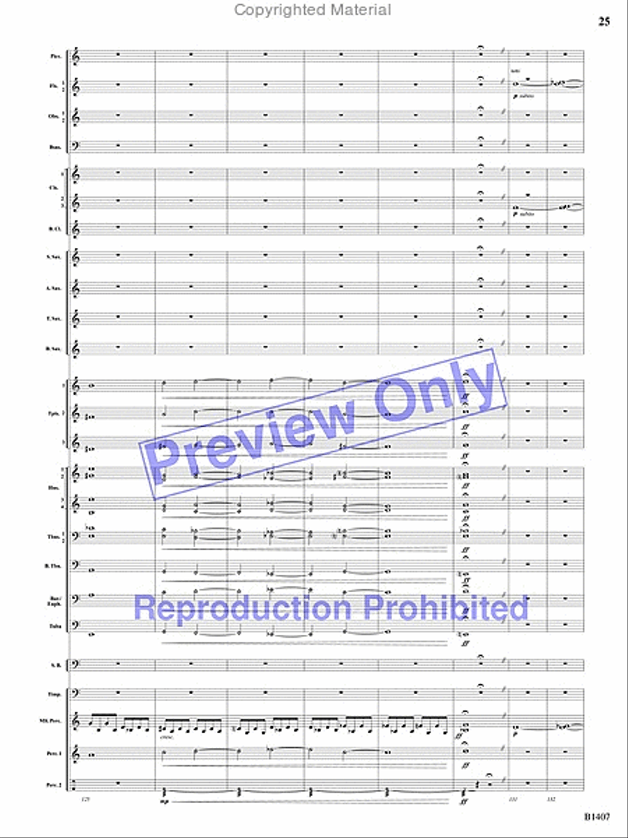 Antiphonal Fanfare Antiphonal Fanfare Concert Band scores gallery preview page 56