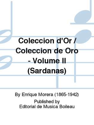 Coleccion d'Or / Coleccion de Oro - Volume II (Sardanas)