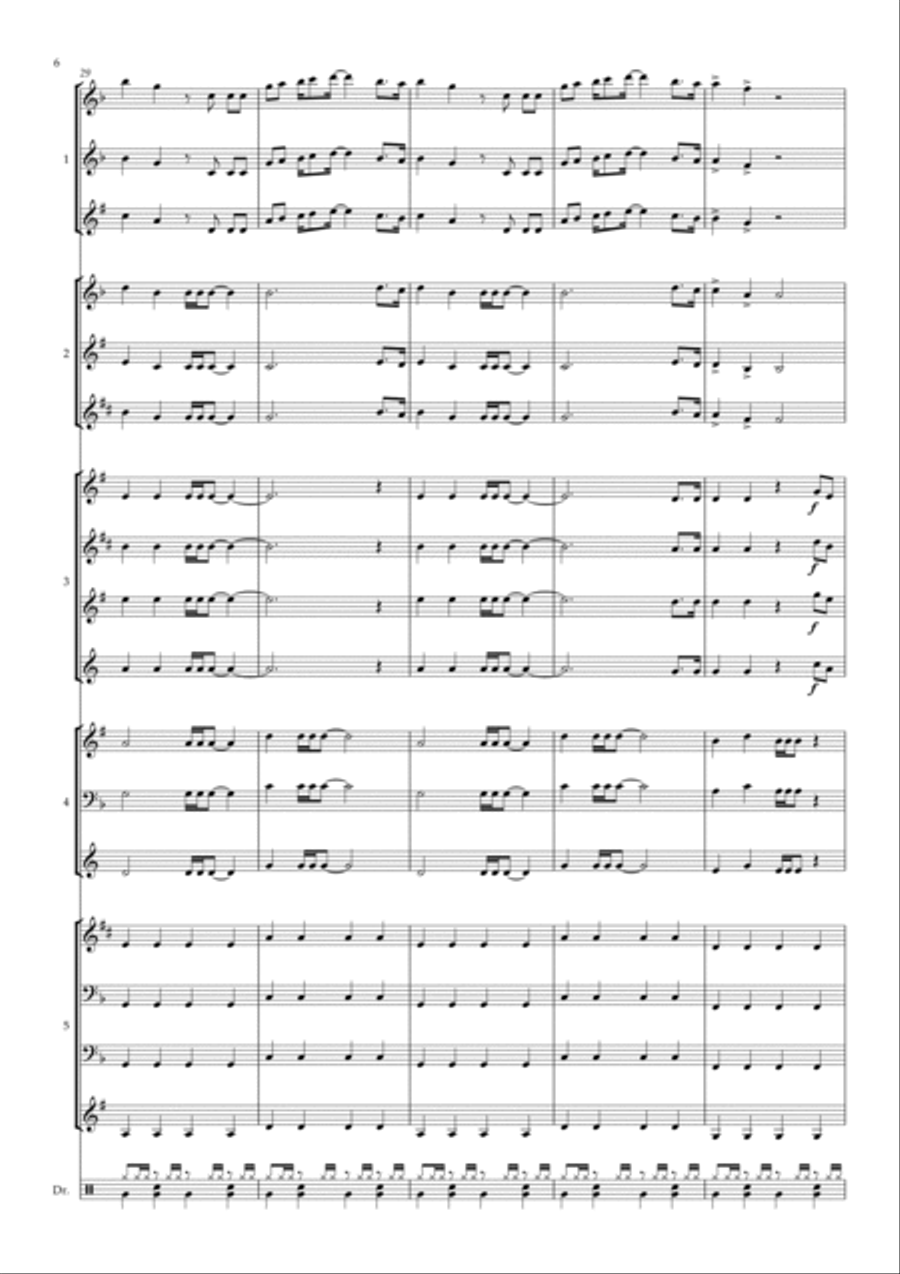 In The Navy Concert Band scores gallery preview page 6