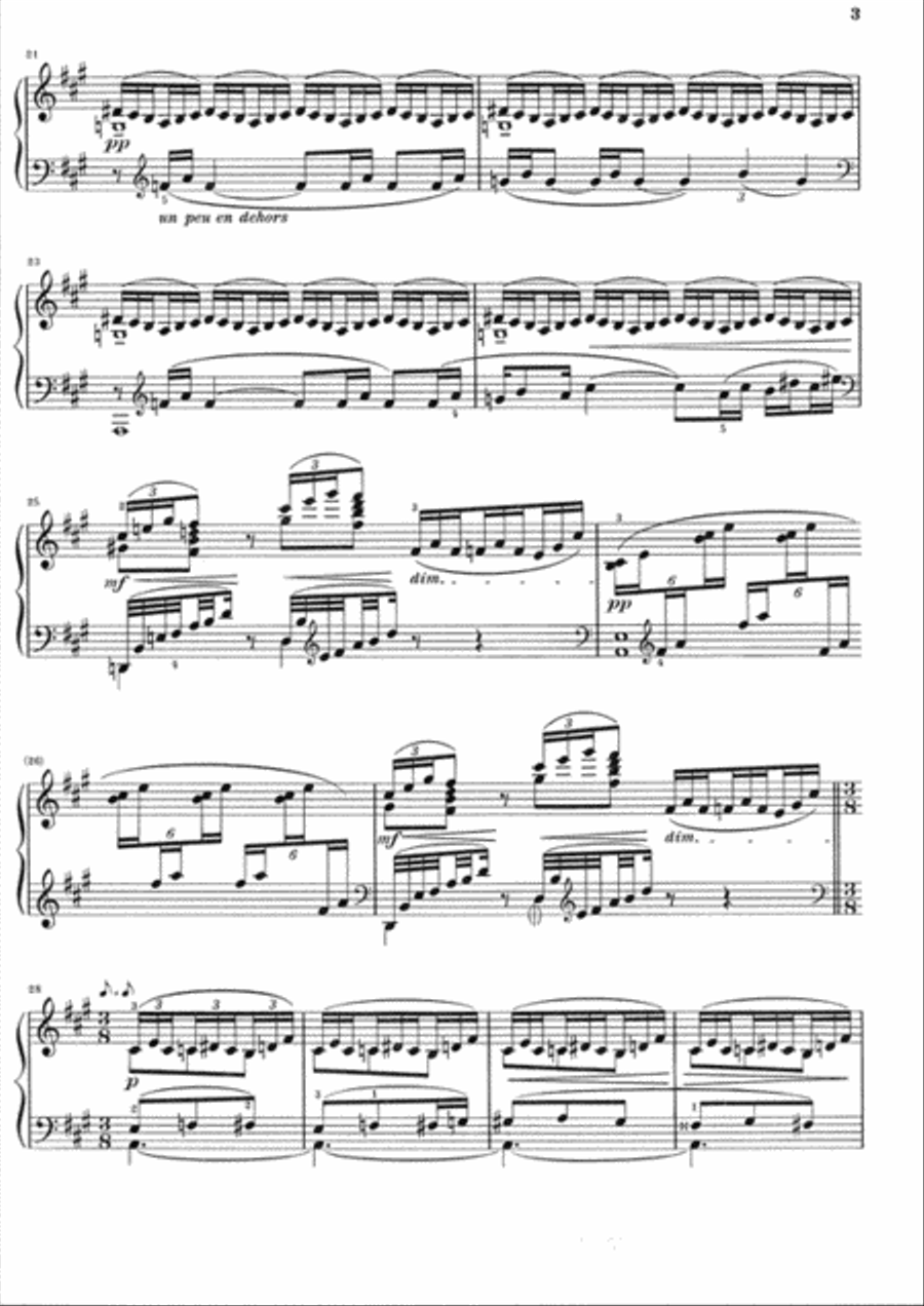 L'Isle Joyeuse Piano Solo scores gallery preview page 4