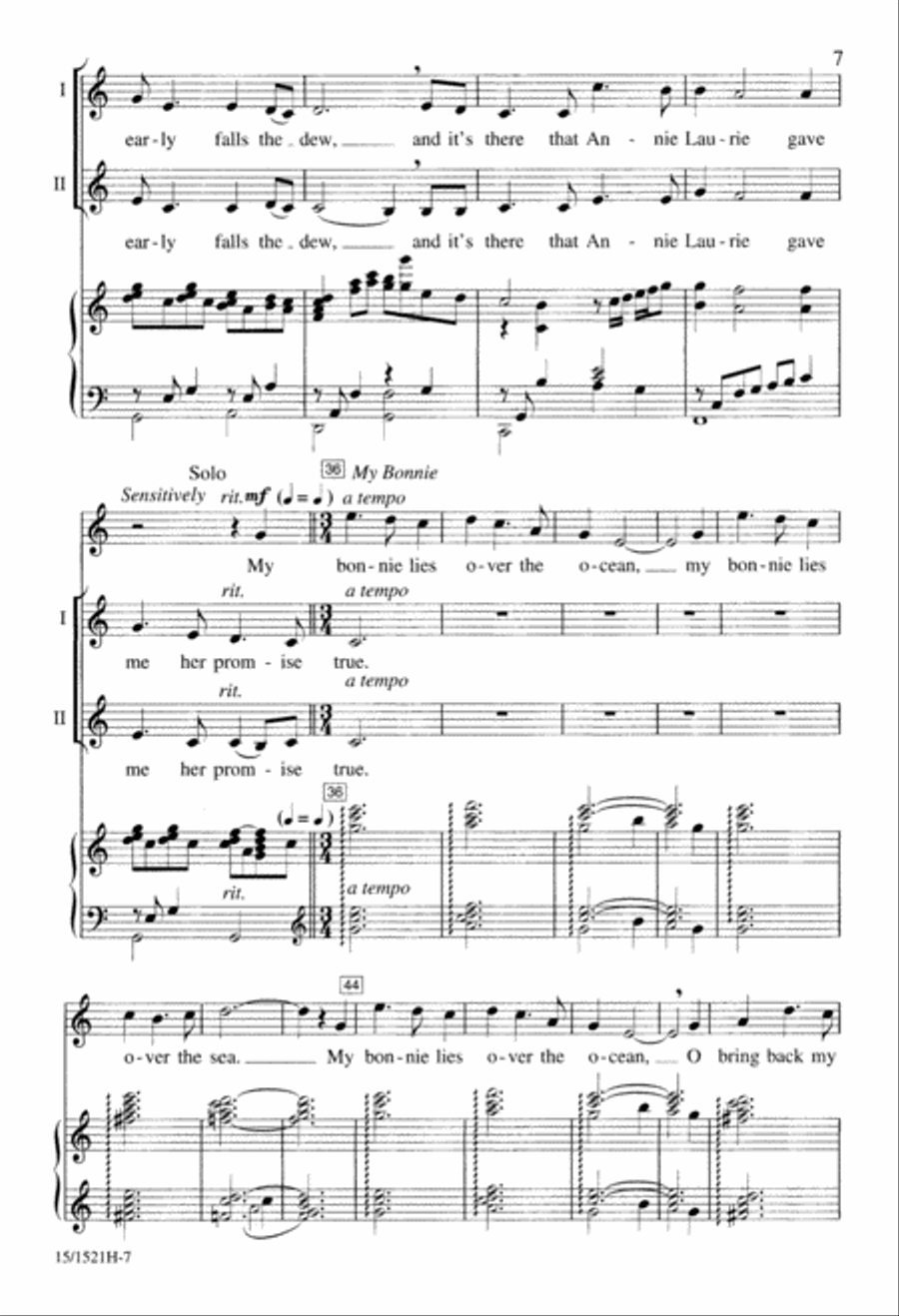 A Scottish Tribute A Scottish Tribute 2-Part scores gallery preview page 8
