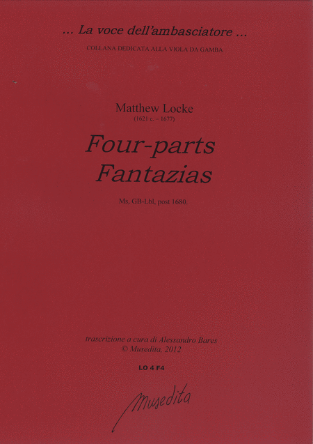 Four-part Fantazies (Manuscript, GB-Lbl)