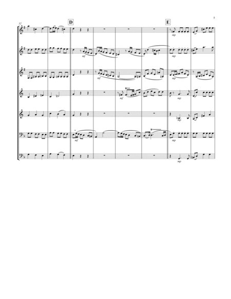 Recordare (from "Requiem") (F) (Brass Septet - 3 Trp, 2 Hrn, 1 Trb, 1 Tuba)