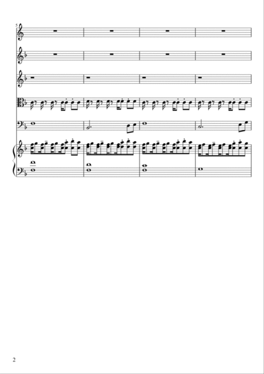 January Joy (Recessional) Small Ensemble scores gallery preview page 2