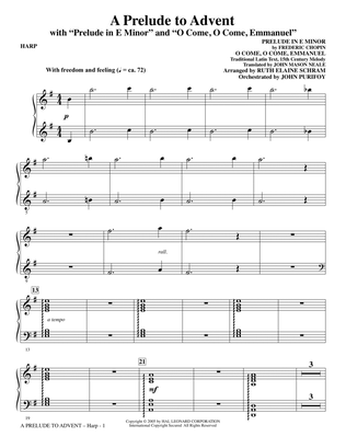 A Prelude To Advent (with Prelude In E Minor and O Come, O Come, Emmanuel) - Harp