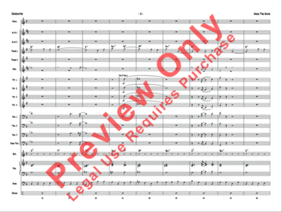 Mack the Knife Jazz Ensemble scores gallery preview page 11