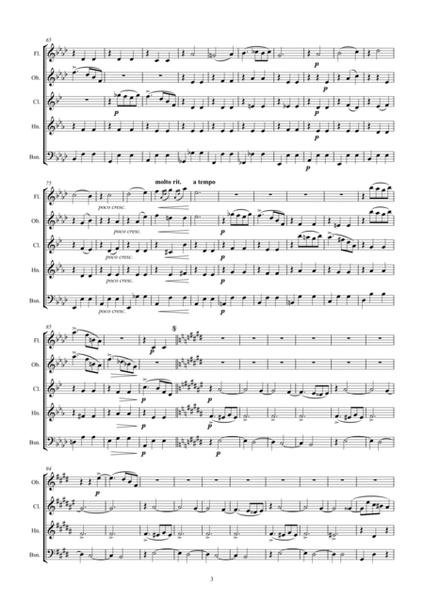 チャイコフスキー: THE SEASONS op.37 No.12 December (Chrismas) Bassoon - Digital Sheet Music