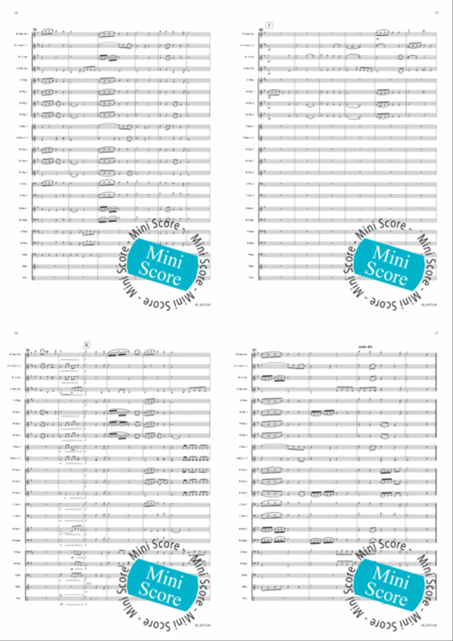 A German Carol Fanfare Band scores gallery preview page 6
