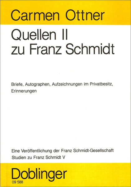 Quellen ll zu Franz Schmidt