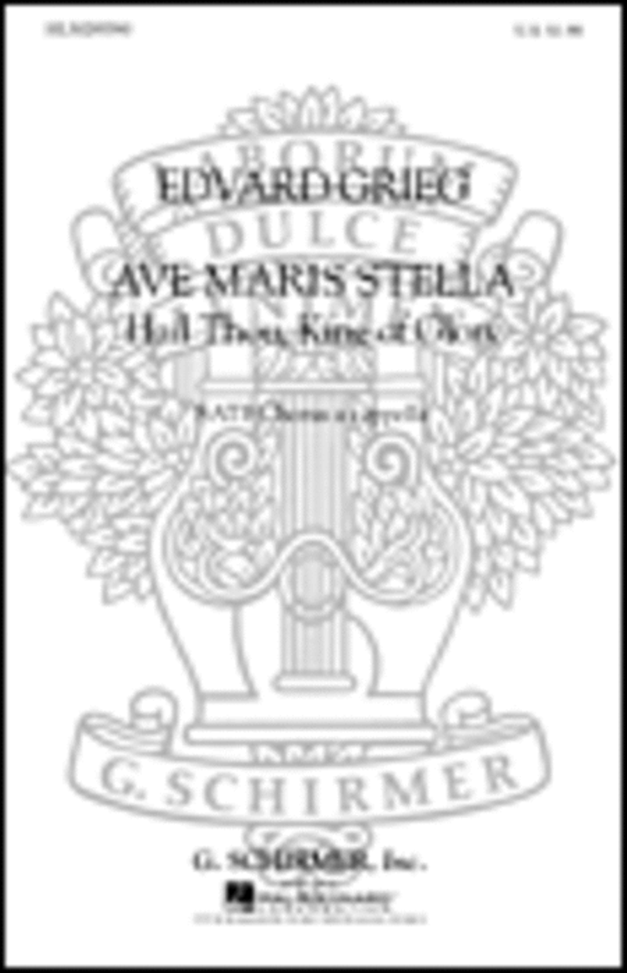 Ave Maris Stella 4-Part scores gallery preview page 1