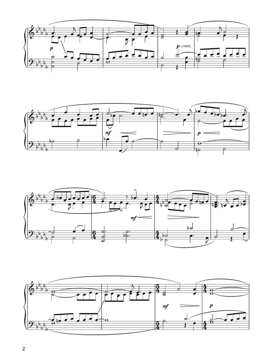 Adagio For Strings Op. 11 String Orchestra scores gallery preview page 2