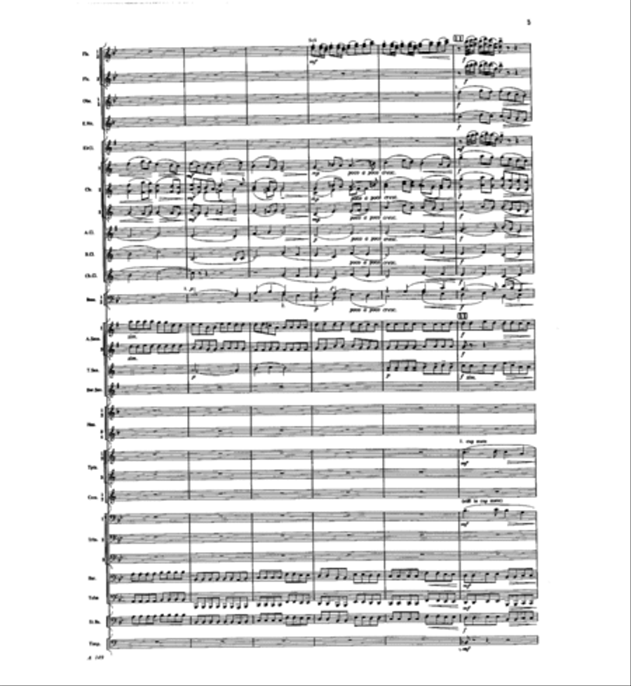 Sheep May Safely Graze Concert Band scores gallery preview page 3