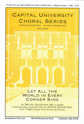 Book cover for Let All the World In Every Corner Sing