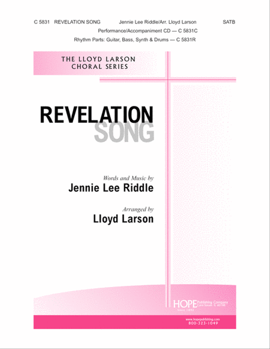 Revelation Song 4-Part scores gallery preview page 2