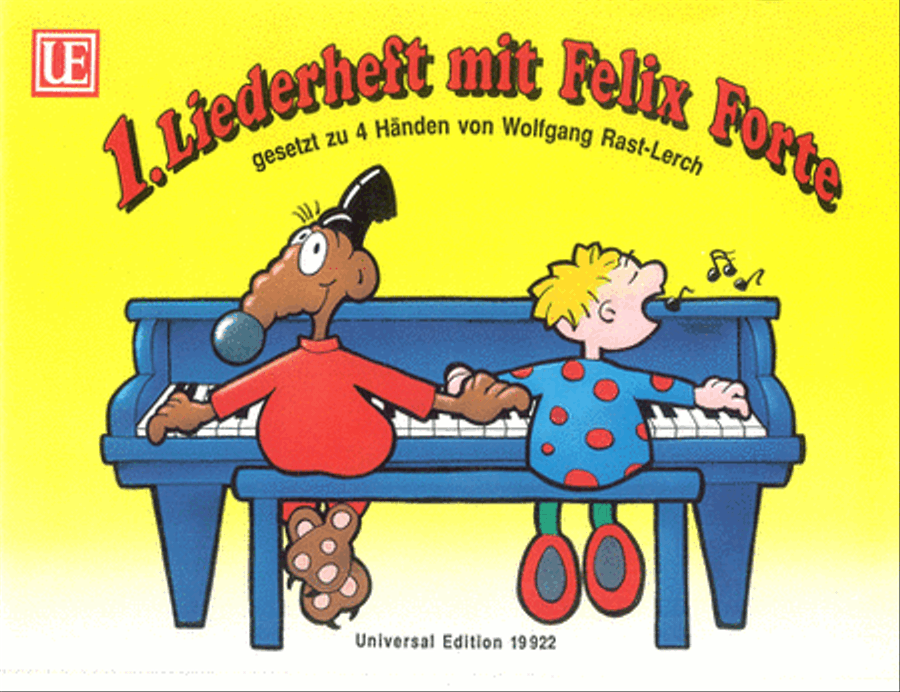 Liederheft Mit Felix Forte,Piano Piano Solo scores gallery preview page 1