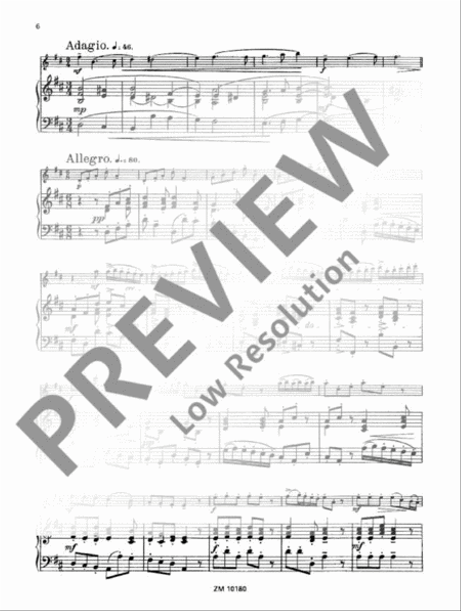 Twelve Chamber Sonatas Twelve Chamber Sonatas Flute Solo scores gallery preview page 7