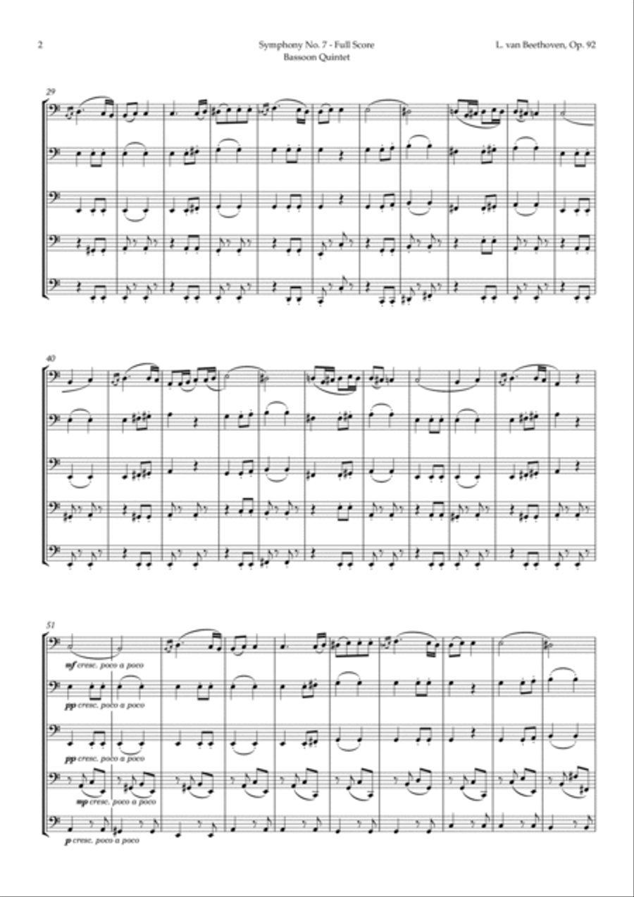 Bassoon quintet on sale