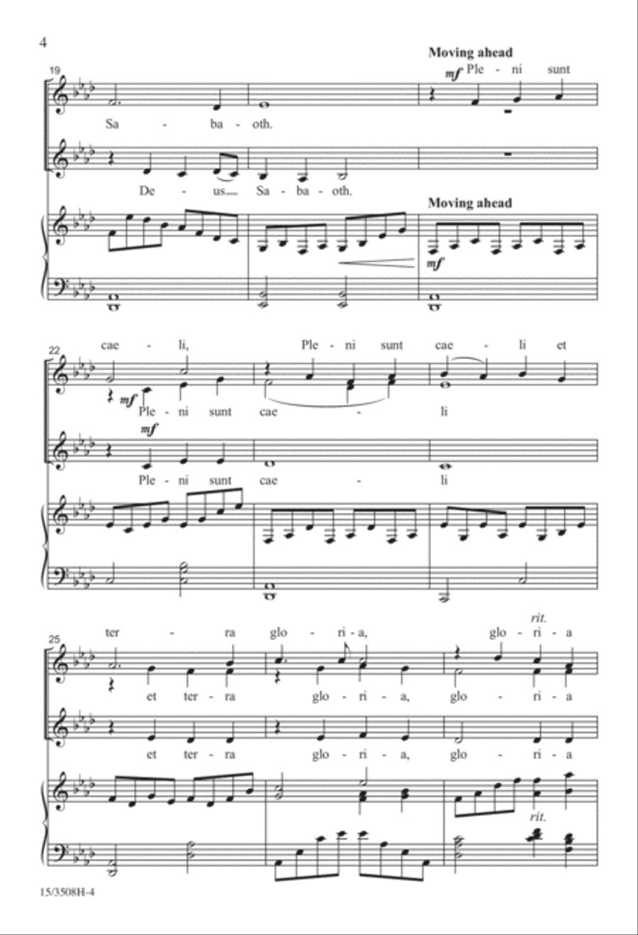 A Quiet Sanctus A Quiet Sanctus SSA scores gallery preview page 4