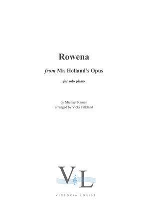 Book cover for Rowena